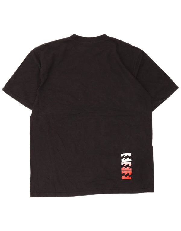 Ανδρικό γραφικό T-Shirt Billabong Top XL Μαύρο βαμβακερό