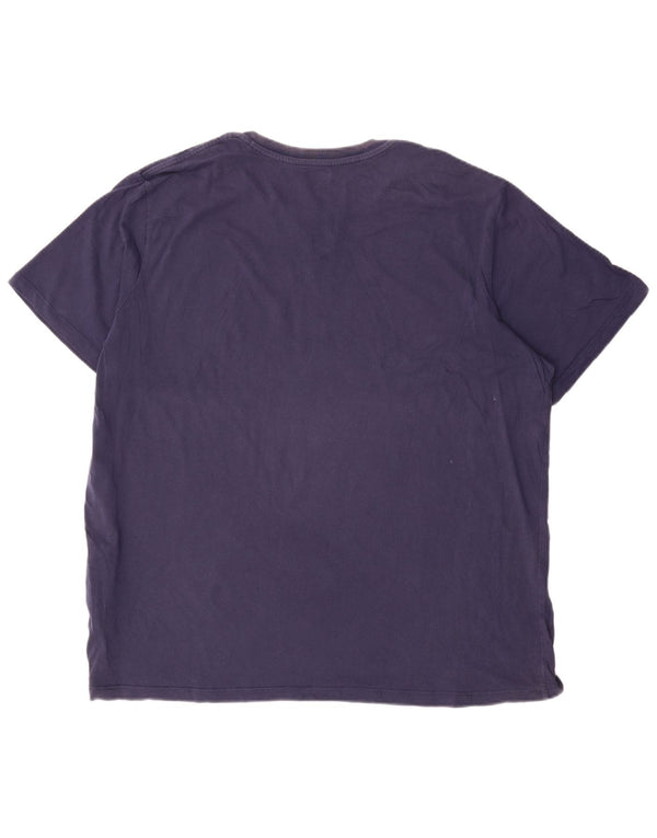 Ανδρικό γραφικό T-Shirt Levi's Top 2XL Navy Blue Cotton