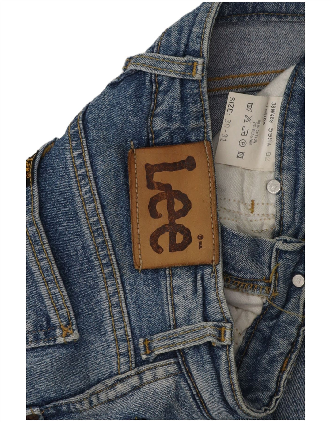 Γυναικείο Slim Jeans LEE W30 L31 Blue Cotton