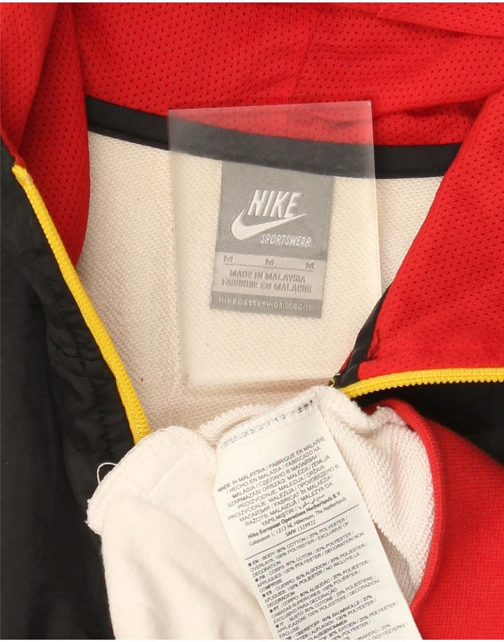 Ανδρικό πουλόβερ με κουκούλα με φερμουάρ Nike μεσαίο πολύχρωμο μπλοκ χρώματος