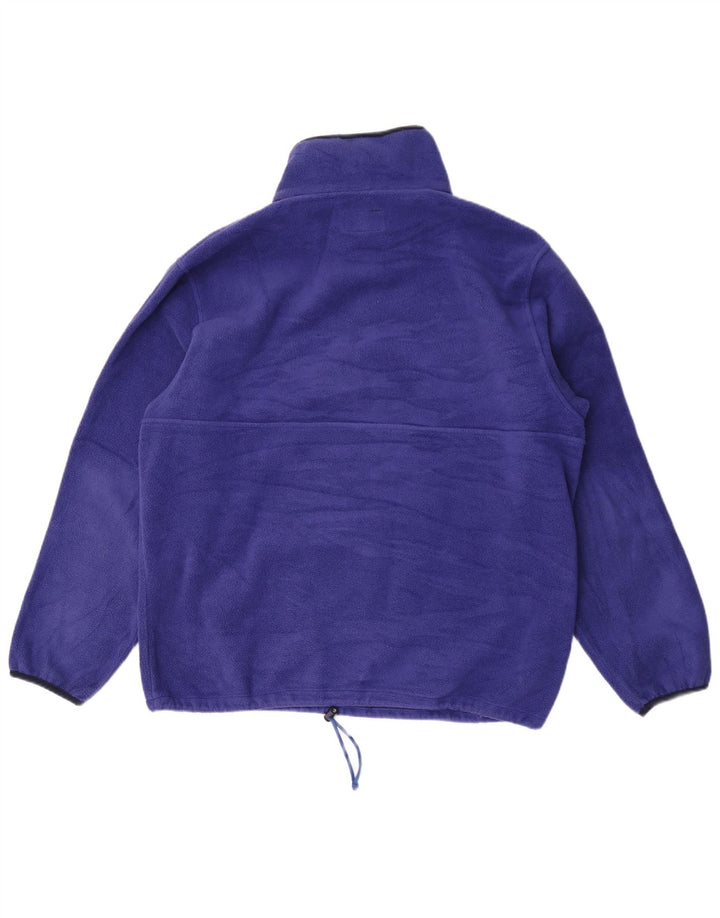 Aesse Ανδρικό φερμουάρ Fleece Jumper XL Blue Polyester