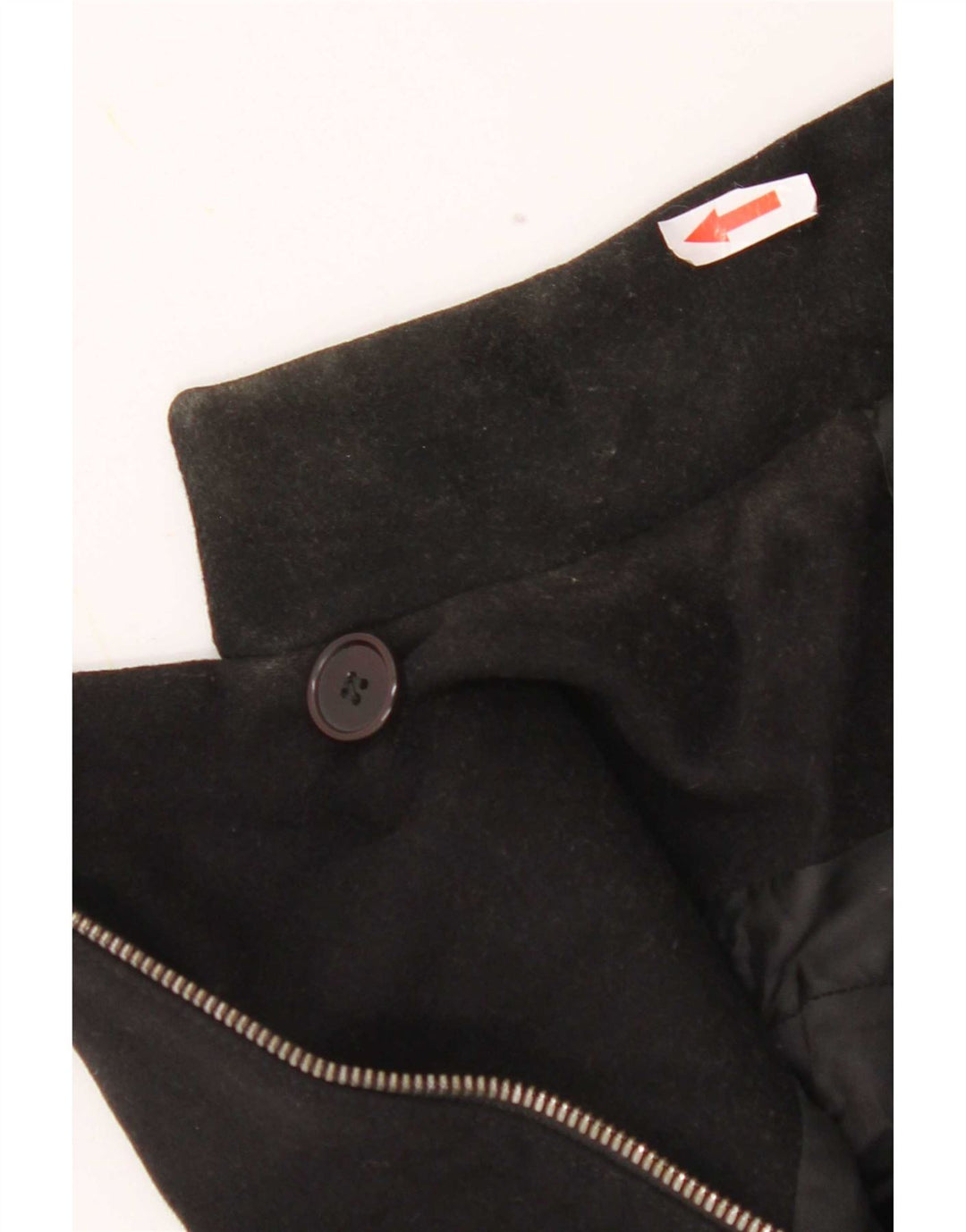 Reiss Γυναικείο Biker Jacket UK 10 Small Black Wool
