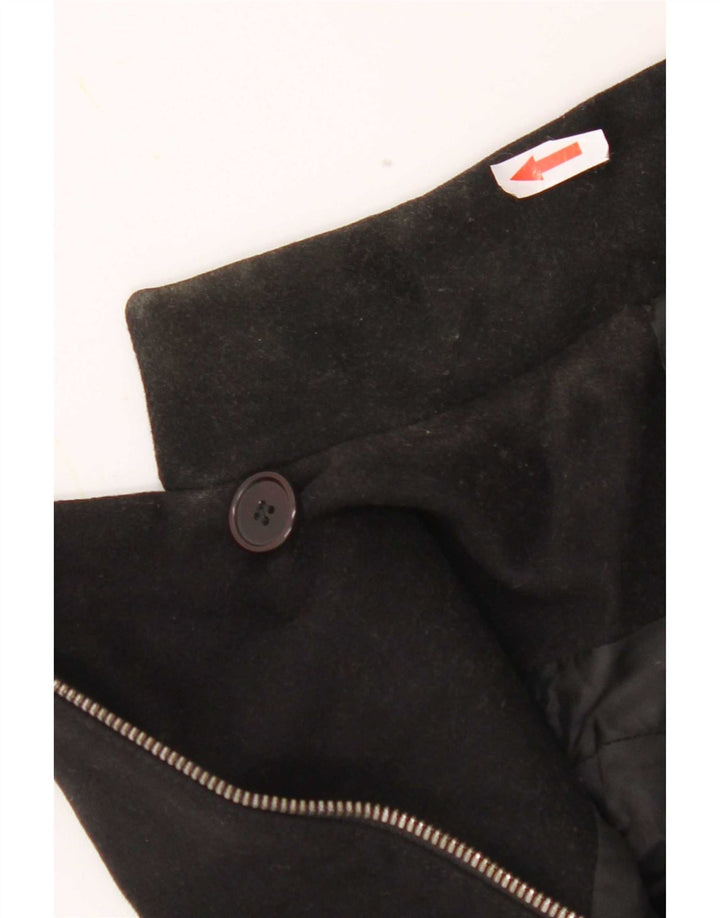 Reiss Γυναικείο Biker Jacket UK 10 Small Black Wool
