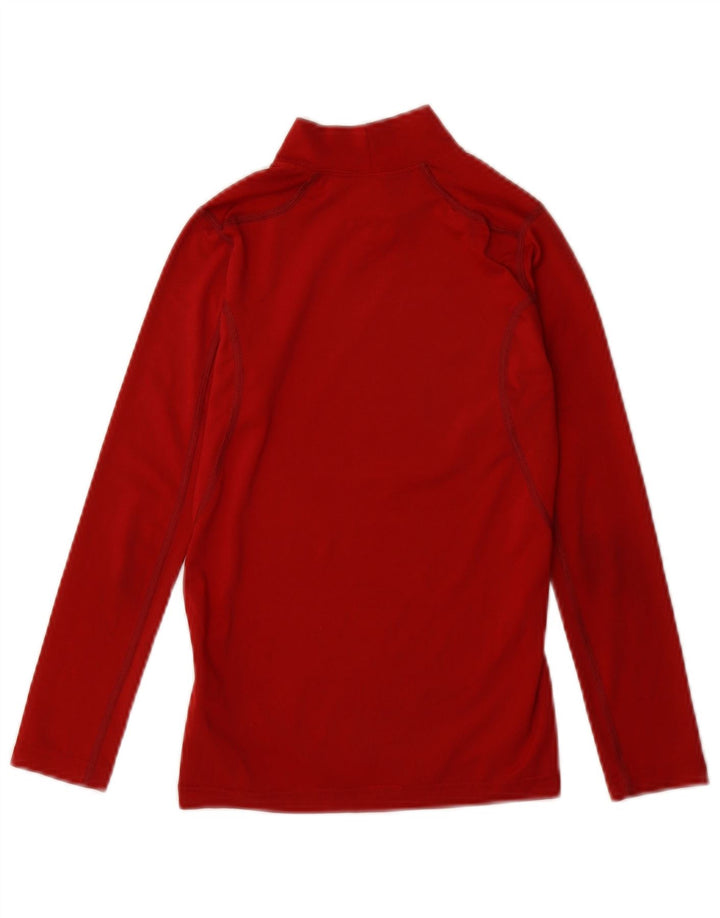 Nike Girls Dri Fit Top μακριά μανίκια 10-11 ετών Μεσαίο μπορντό πολυεστέρας