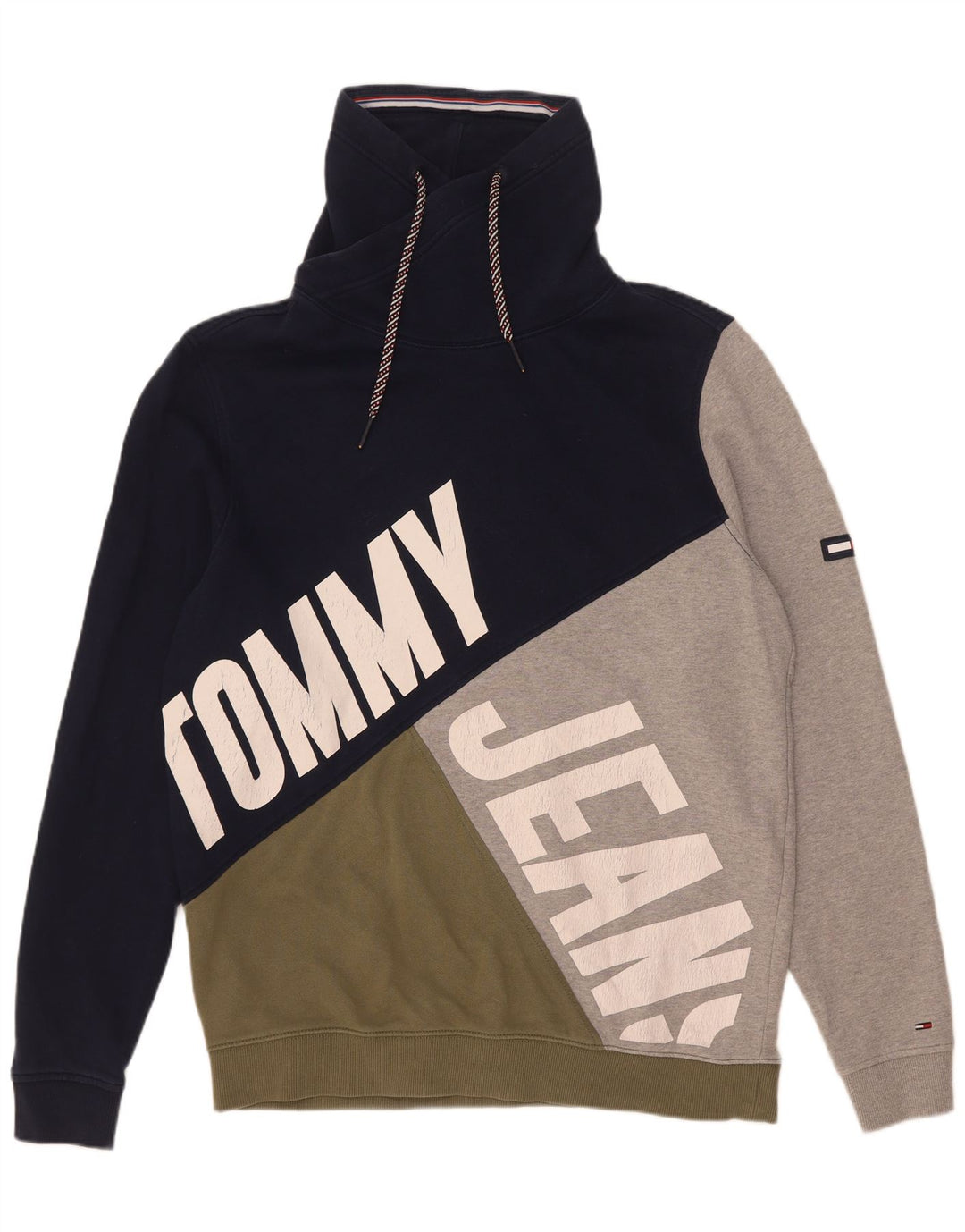 Γραφικό ανδρικό φούτερ Tommy Hilfiger Jumper XL Πολύχρωμο Colourblock