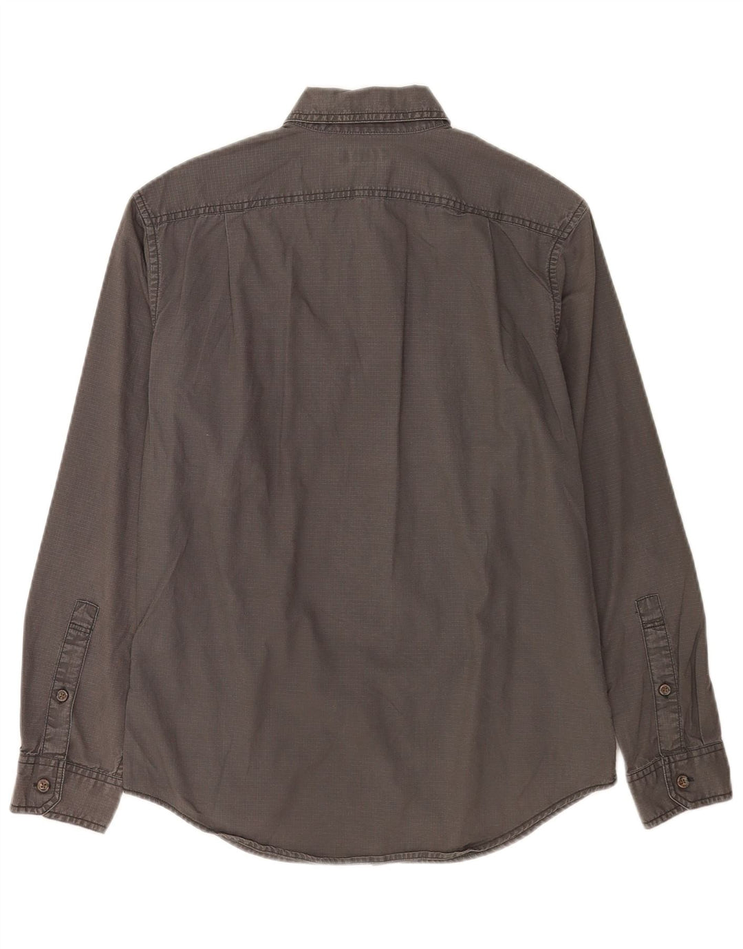 Eddie Bauer Ανδρικό πουκάμισο Classic Fit Μικρό γκρι βαμβακερό