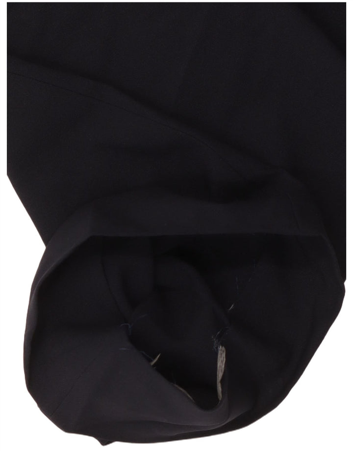 Marks & Spencer Ανδρικό κανονικό παντελόνι Chino W42 L30 Navy Blue Polyester