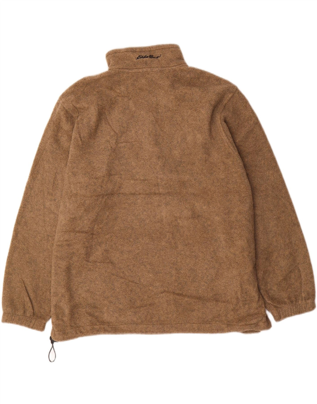 EDDIE BAUER Ανδρικό φερμουάρ Fleece Jumper XL Καφέ Πολυεστέρας