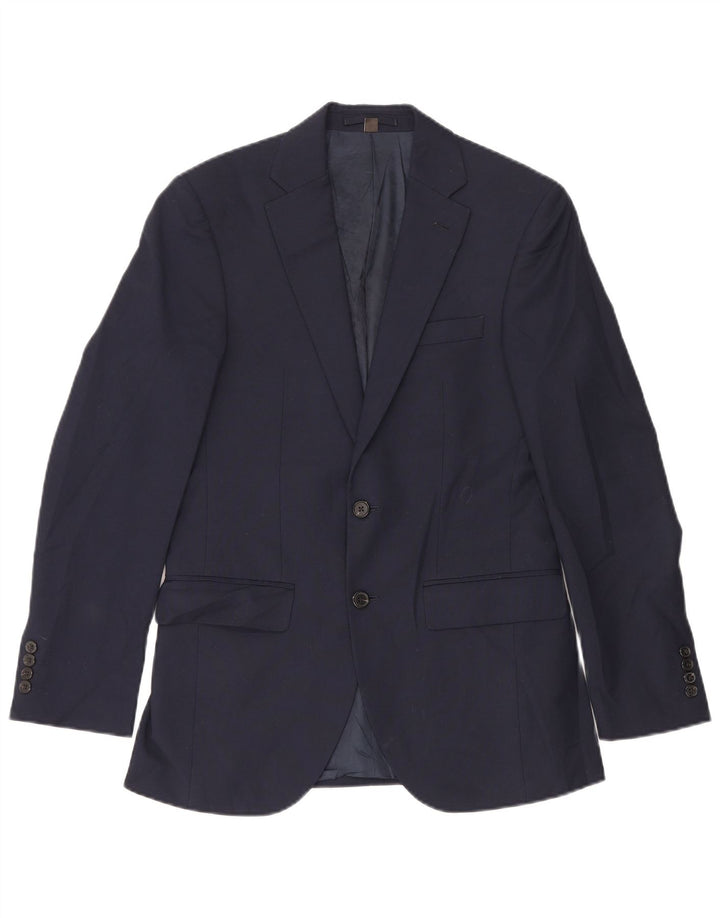 Marks & Spencer Ανδρικό Regular Fit Blazer Μπουφάν UK 36 Small Navy Blue