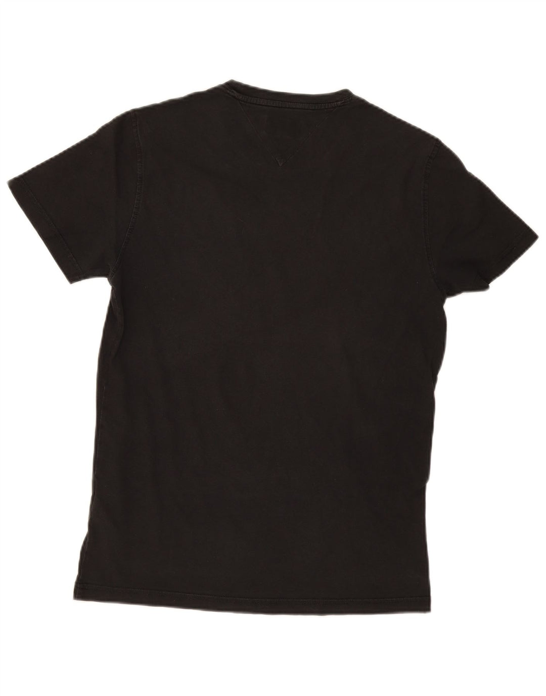 Ανδρικό T-Shirt Tommy Hilfiger Top Μεσαίο μαύρο βαμβακερό