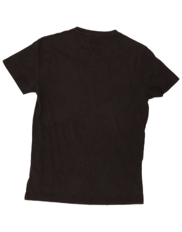 Ανδρικό T-Shirt Tommy Hilfiger Top Μεσαίο μαύρο βαμβακερό