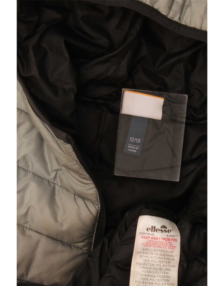 Μπουφάν Ellesse Boys Hooded Podded Jacket 12-13 Years Grey Tie Dye Polyester
