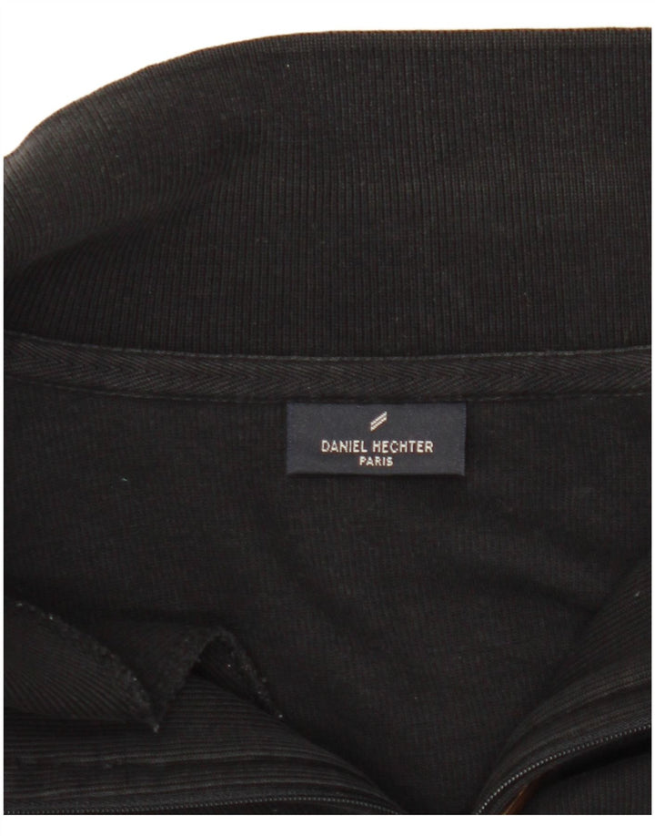 DANIEL HECHTER Ανδρικό φούτερ Paris Roll Neck Jumper IT 52 Large Μαύρο