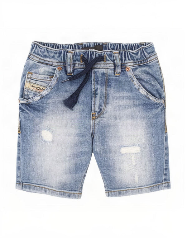 Diesel Boys Distressed τζιν σορτς 3-4 ετών W20 Μπλε βαμβακερό