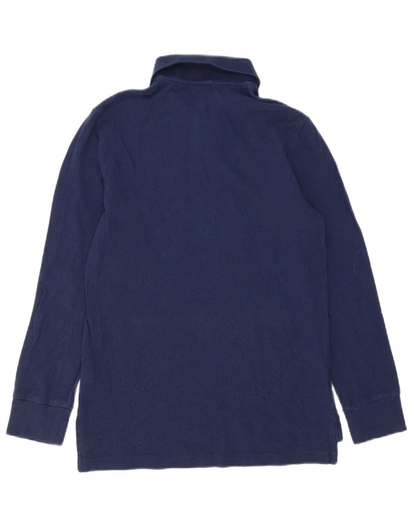 Πόλο Ralph Lauren για αγόρια μακρυμάνικο μπλουζάκι πόλο 10-11 ετών Medium Navy Blue