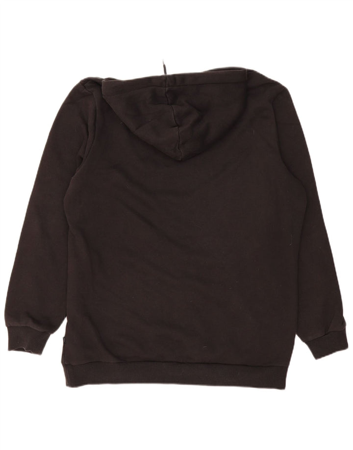 Ανδρικό γραφικό κουκούλα PUMA, μεγάλο μαύρο βαμβακερό