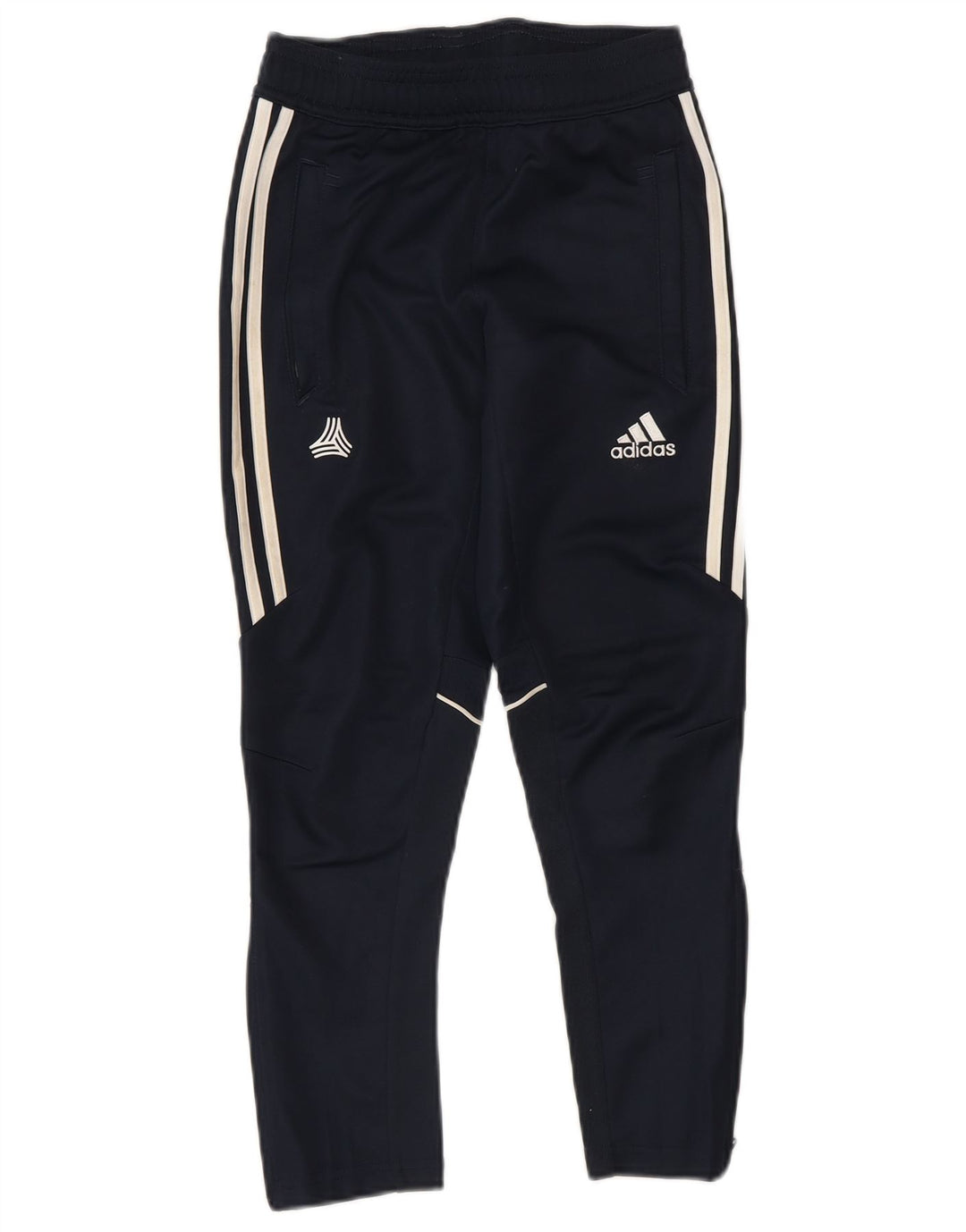 Παντελόνι αθλητικής φόρμας Adidas Boys Climacool 7-8 ετών Navy Blue Polyester