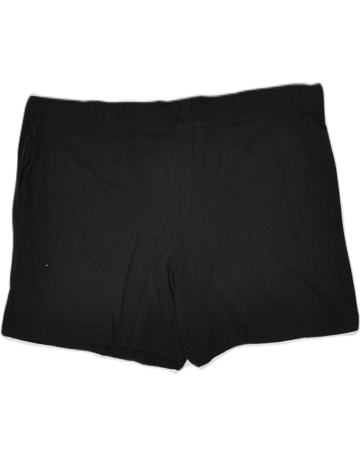 CHAMPION Womens Sport Shorts Medium Black Cotton | Vintage Champion | Thrift | Second-Hand Champion | Used Clothing | Messina Hembry 