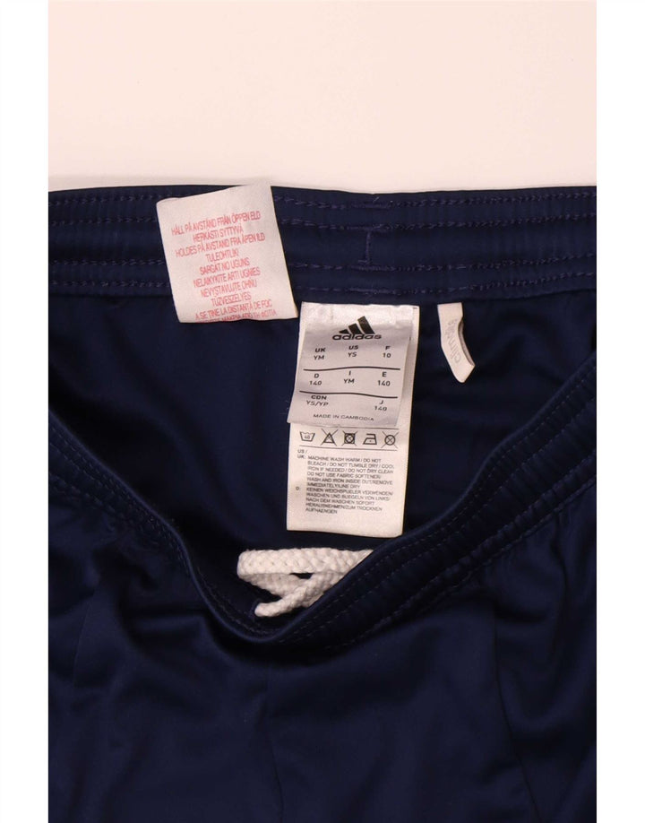 Adidas για αγόρια αθλητικά σορτς 9-10 ετών Medium Navy Blue Colorblock Πολυεστέρας
