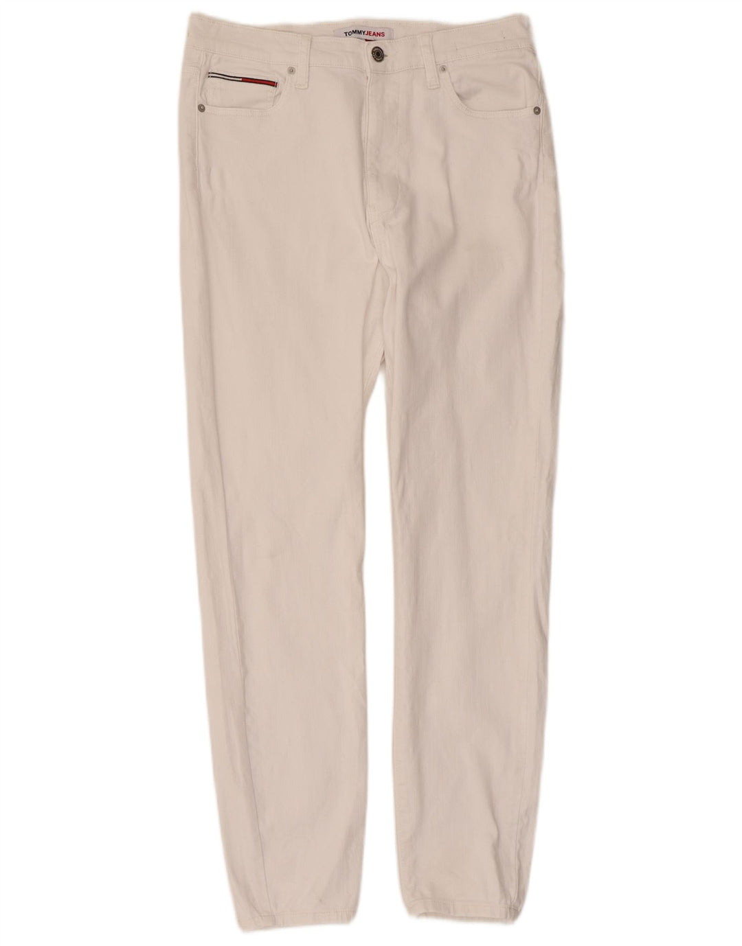 Tommy Hilfiger Γυναικείο Slim Jeans W32 L30 Λευκό βαμβακερό