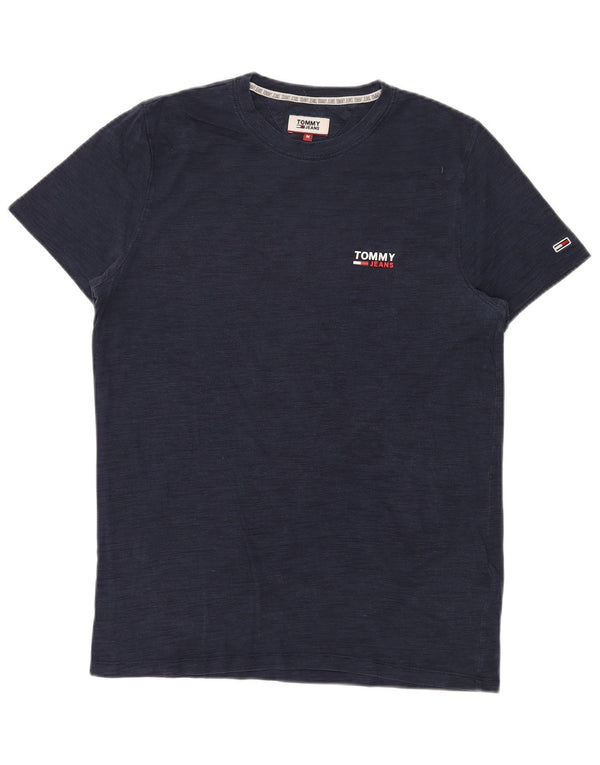 Ανδρικό T-Shirt TOMMY HILFIGER Top Medium Navy Blue Lyocell