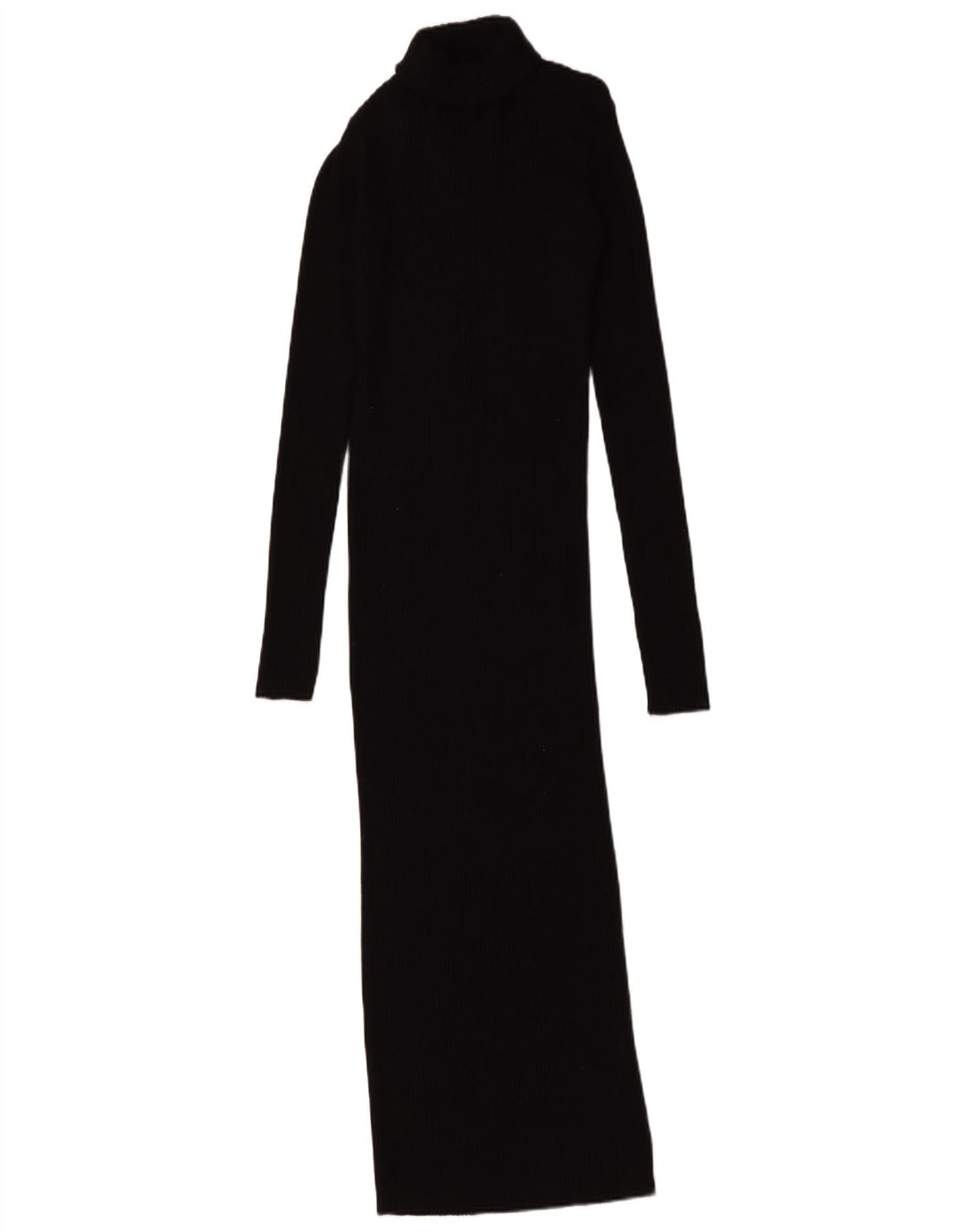 Zara Γυναικείο Maxi Jumper Φόρεμα UK 8 Small Black