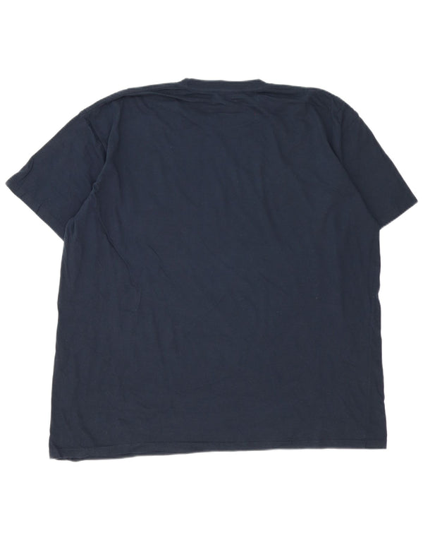 Hard Rock Cafe Ανδρικό T-Shirt Ibiza γραφικό Top 2XL Navy Blue Cotton