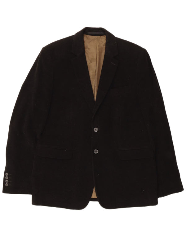 Γαλλικό Connection Ανδρικό Μπουφάν Blazer UK 42 XL Μαύρο βαμβακερό