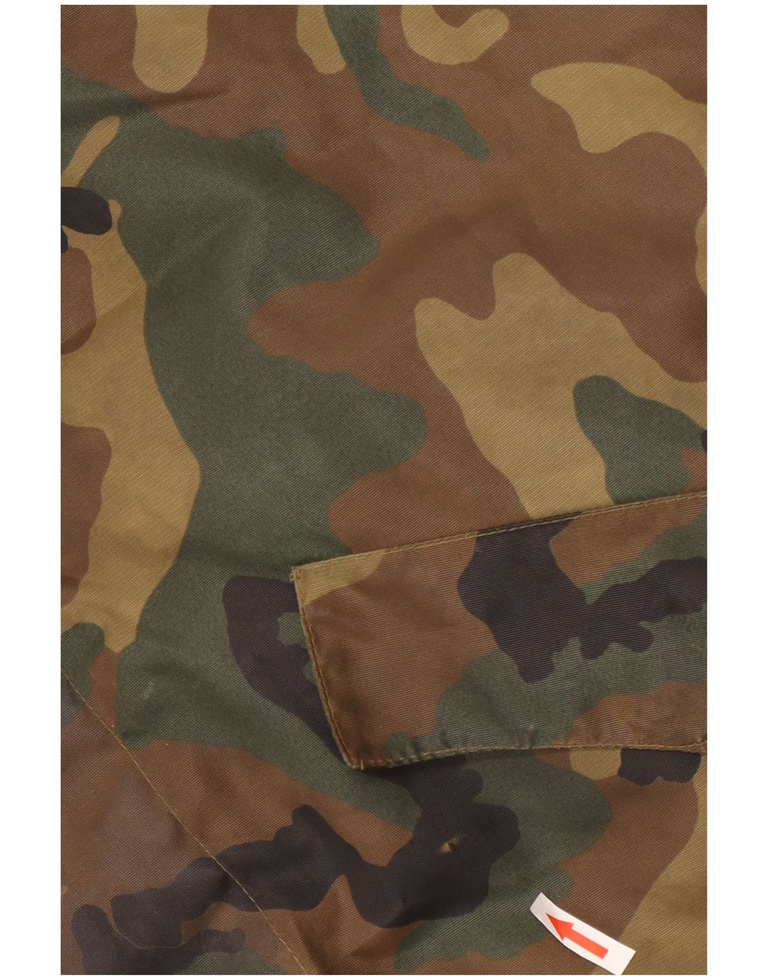 Vintage Ανδρικό Military Jacket UK 42 XL Khaki Camouflage Polyester
