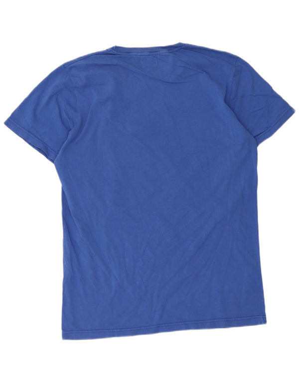 Converse Ανδρικό T-Shirt Chuck Taylor Graphic Top μεγάλο μπλε βαμβακερό