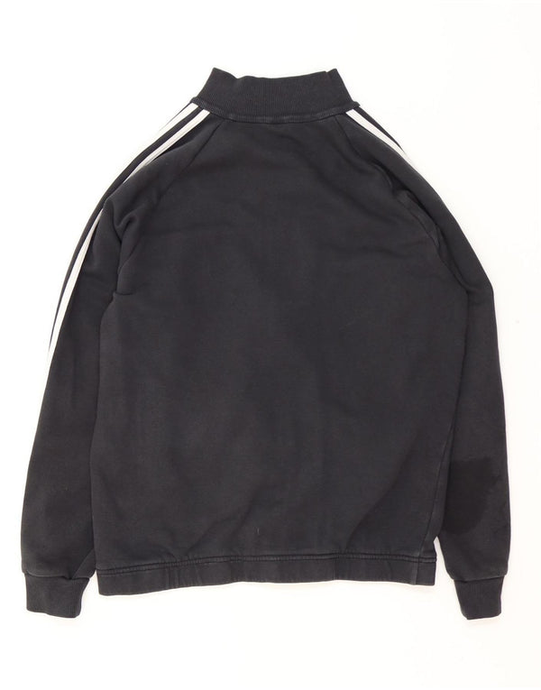 Ανδρική φόρμα ADIDAS Top Jacket UK 42/44 Μεσαίο μαύρο βαμβακερό χρώμα