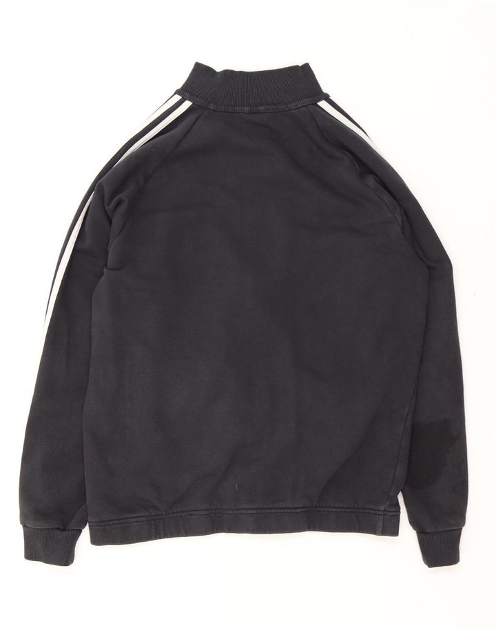 Ανδρική φόρμα ADIDAS Top Jacket UK 42/44 Μεσαίο μαύρο βαμβακερό χρώμα