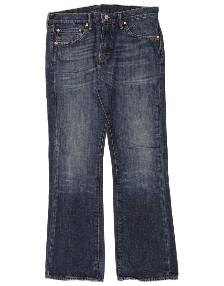 Levi's Mens 527 Bootcut Jeans W34 L32 Μπλε βαμβακερό