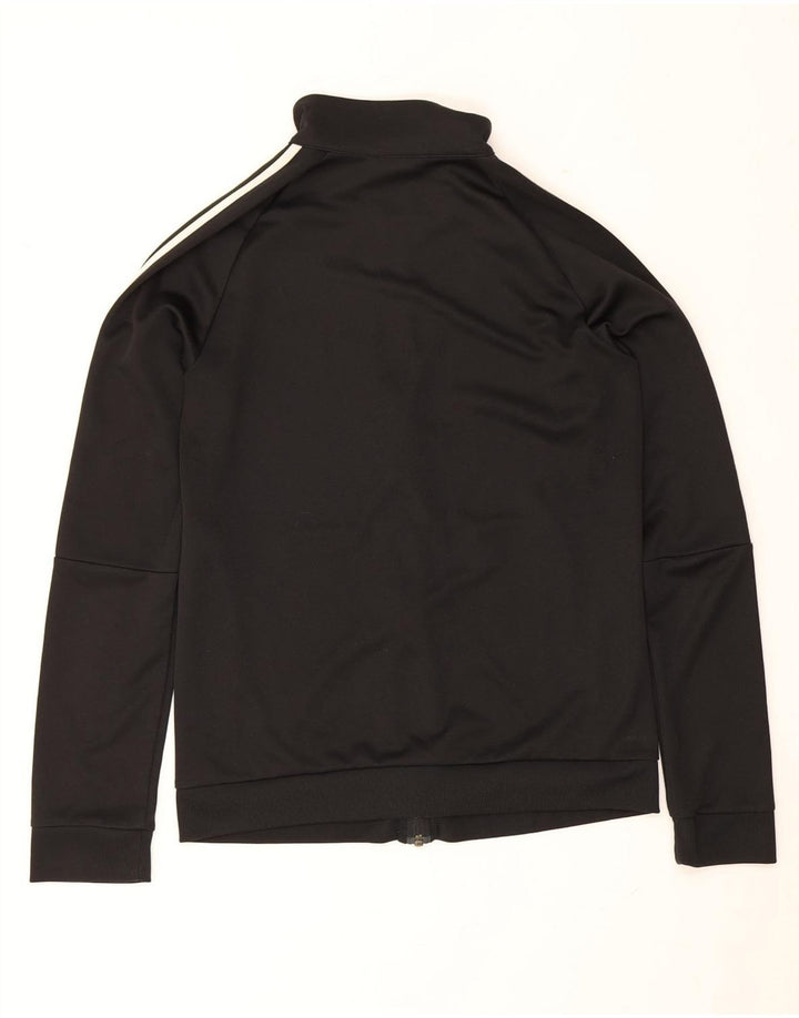 Γυναικεία αθλητική φόρμα Adidas Top Jacket UK 12/14 Medium Black Polyester
