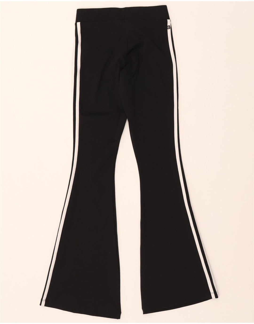 Γυναικείο κολάν ADIDAS Flare UK 6 XS Μαύρο Πολυεστέρας