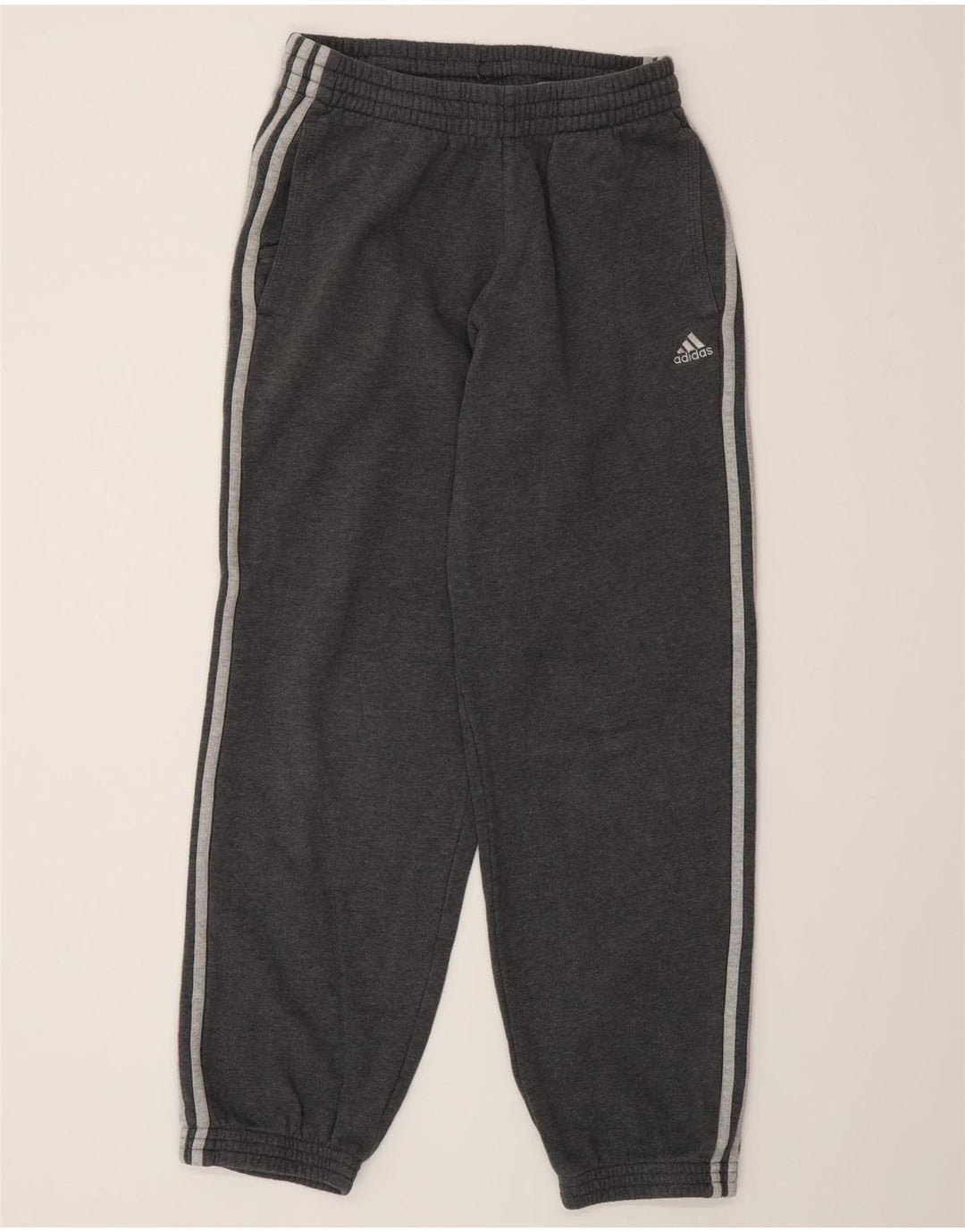 Ανδρική φόρμα Adidas Παντελόνι Joggers Μικρό Γκρι Βαμβακερό