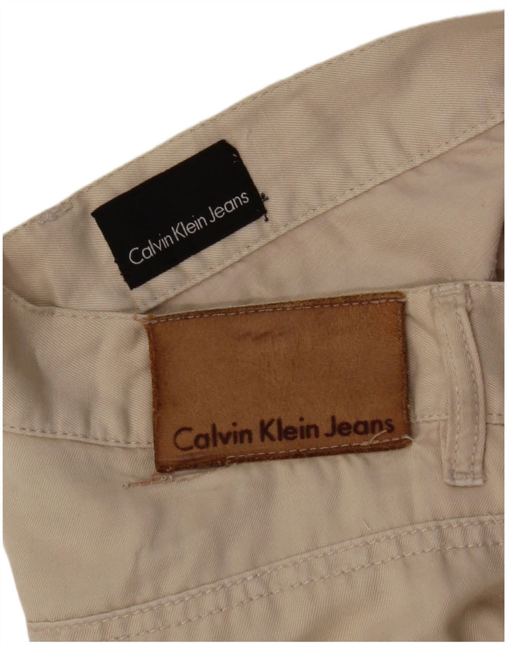 Ανδρικό ίσιο casual παντελόνι CALVIN KLEIN W30 L29 Μπεζ