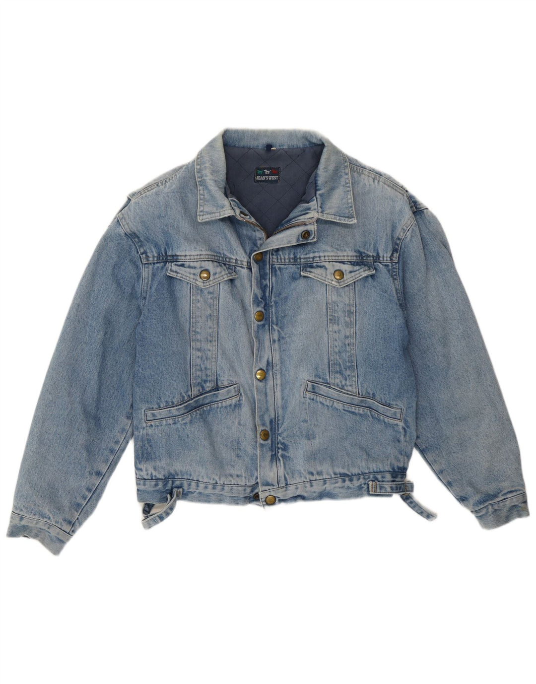 Jean's West Mens Τζιν Μπουφάν UK 38 Medium Blue