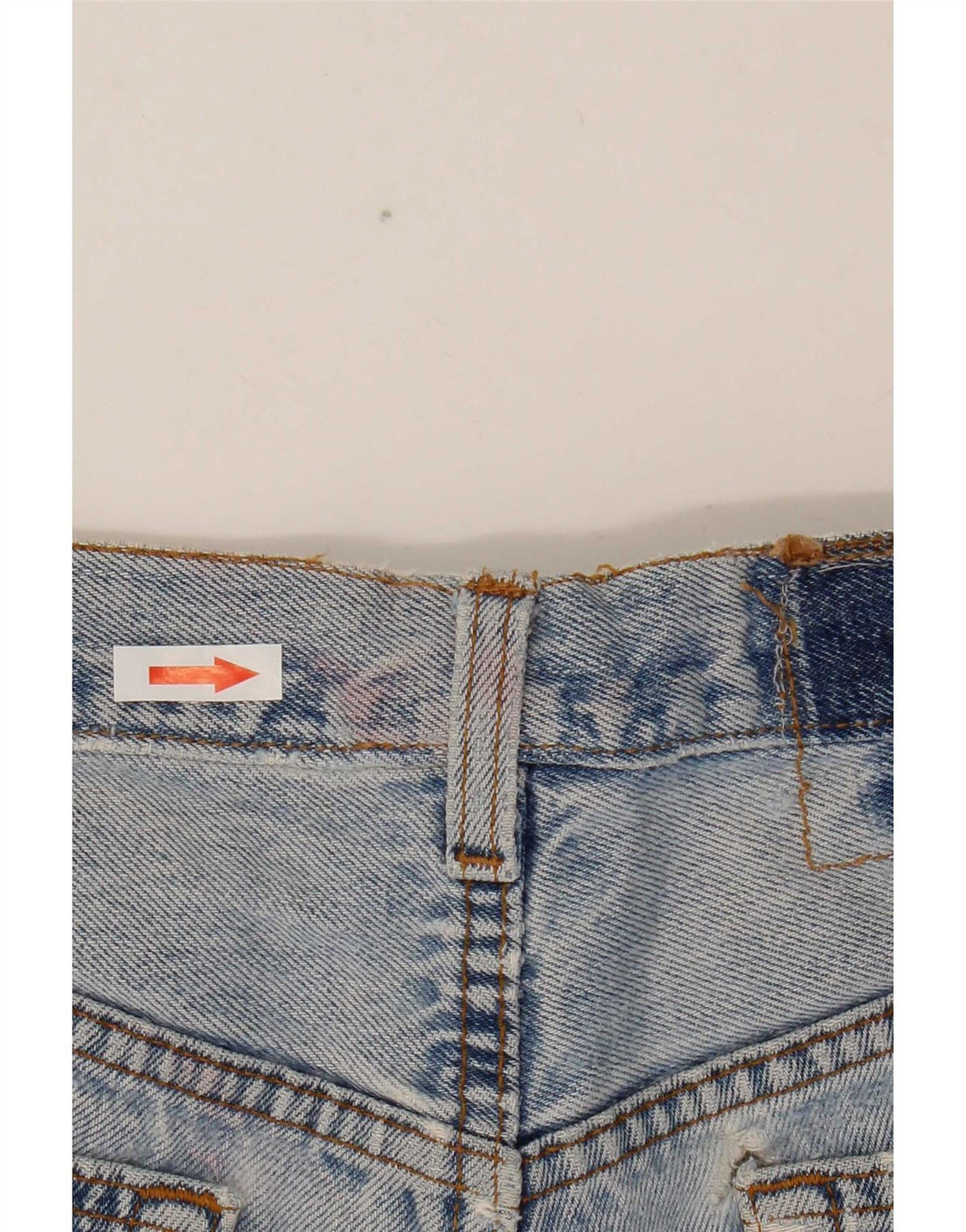 Γυναικείο τζιν σορτς Levi's W28 μεσαίο μπλε