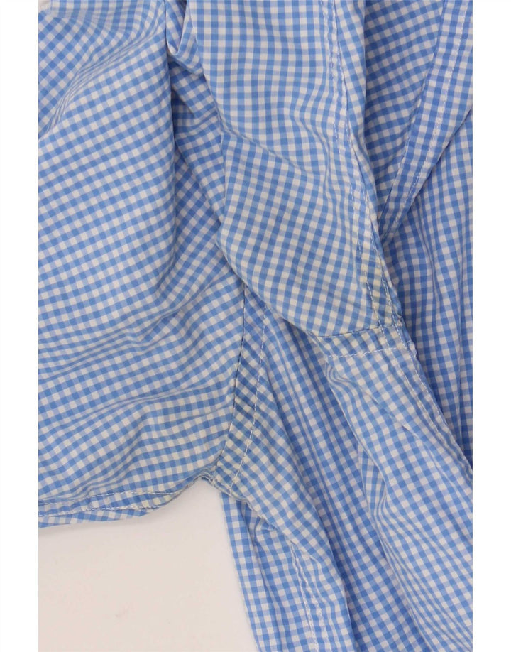 Ανδρικό πουκάμισο Nautica Small Blue Gingham Cotton