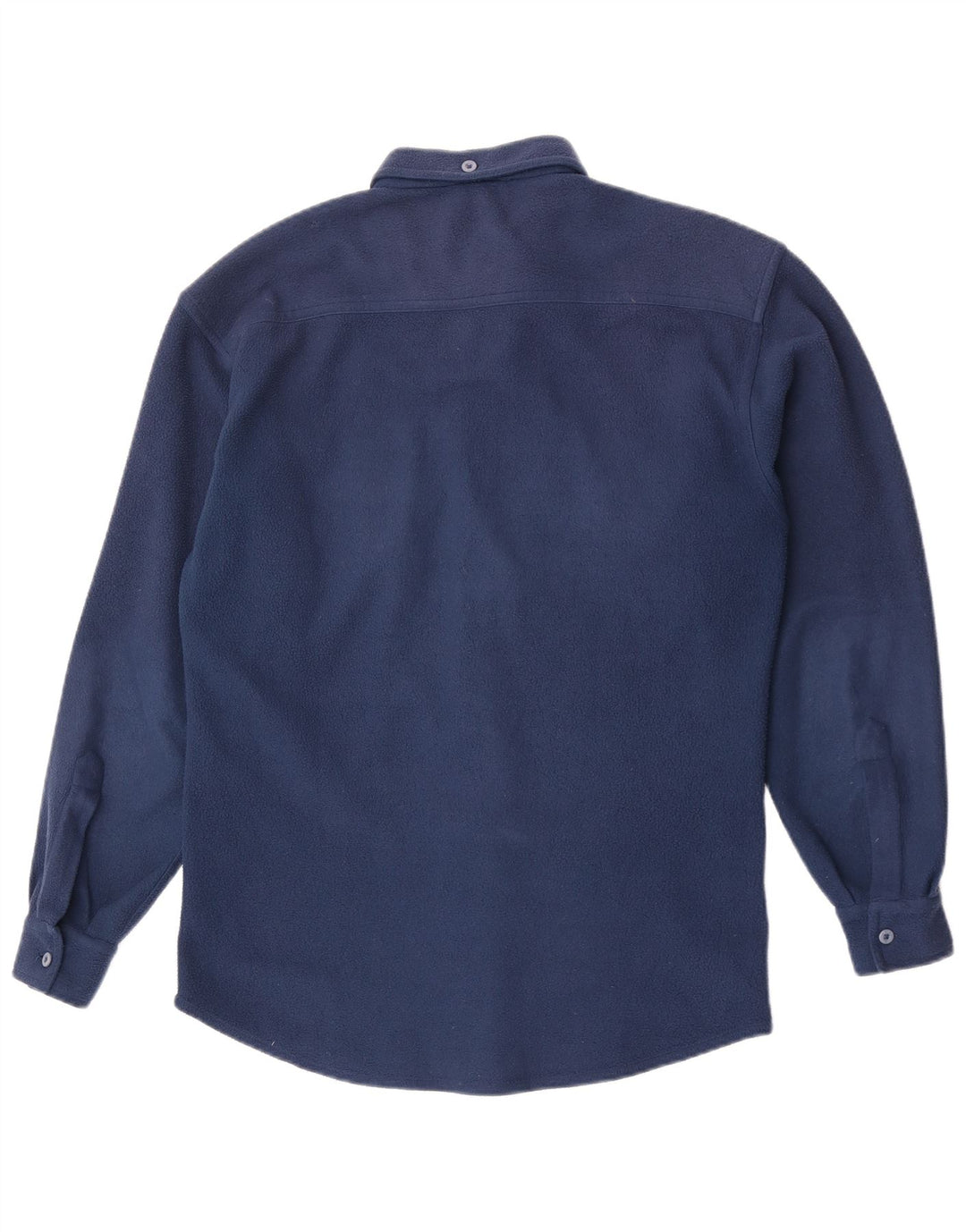 Fila Ανδρικό πουκάμισο Fleece IT 46 Small Navy Blue Polyester