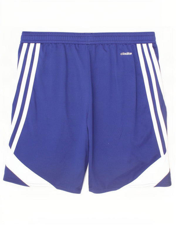 Adidas Boys Climalite σορτς 11-12 ετών μεγάλο μπλε χρώμα