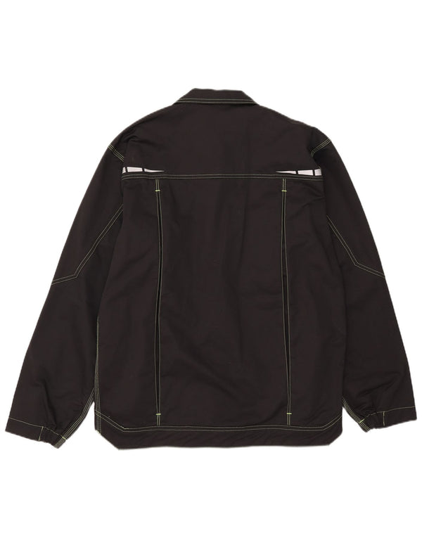 Dickies Mens Utility Jacket UK 42 XL Μαύρο βαμβακερό