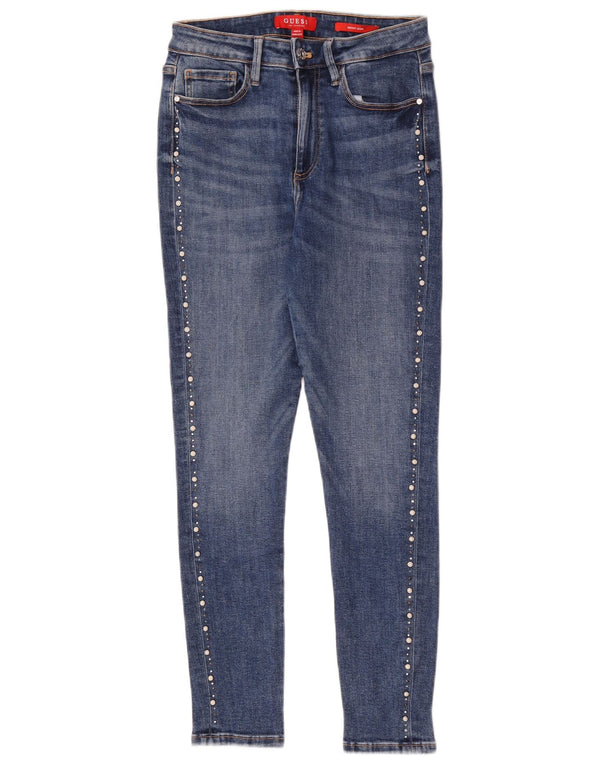 Guess Γυναικείο Ψηλόμεσο Skinny Jeans W28 L27 Μπλε βαμβακερό