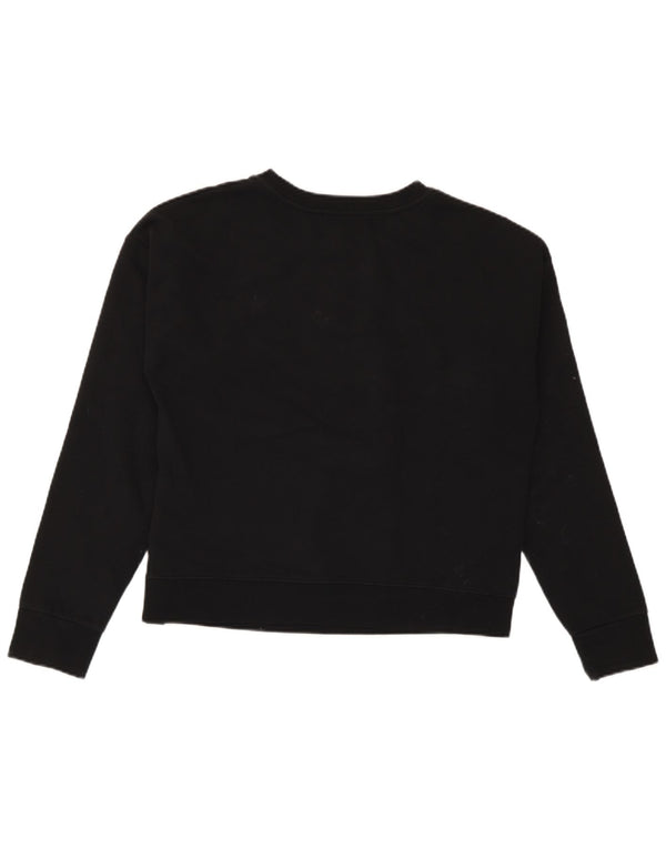 Γυναικεία φούτερ Converse Graphic Oversized Jumper UK 10 Small Black