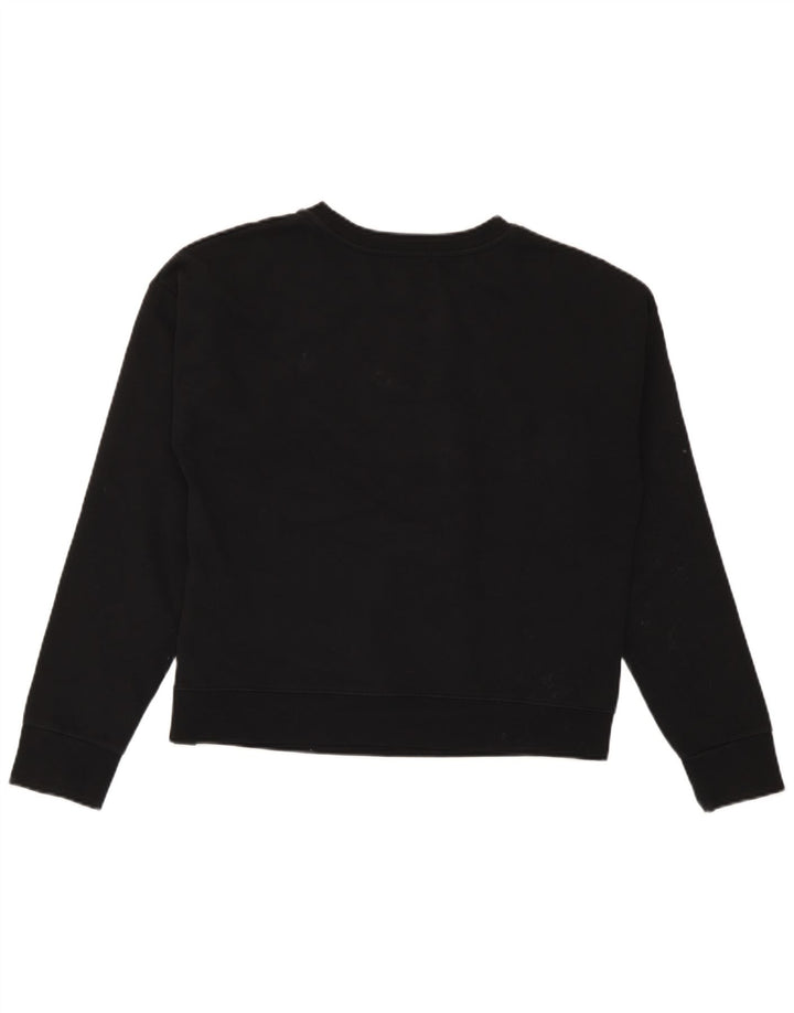 Γυναικεία φούτερ Converse Graphic Oversized Jumper UK 10 Small Black