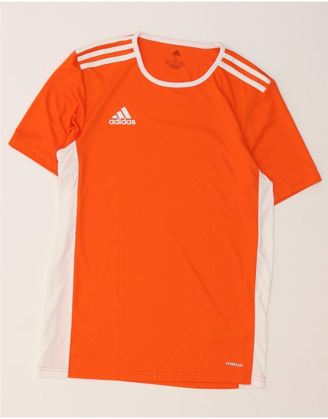 Adidas Ανδρικό T-Shirt Aeroready Κορυφαίο μικρό πορτοκαλί χρώματος πολυεστέρας