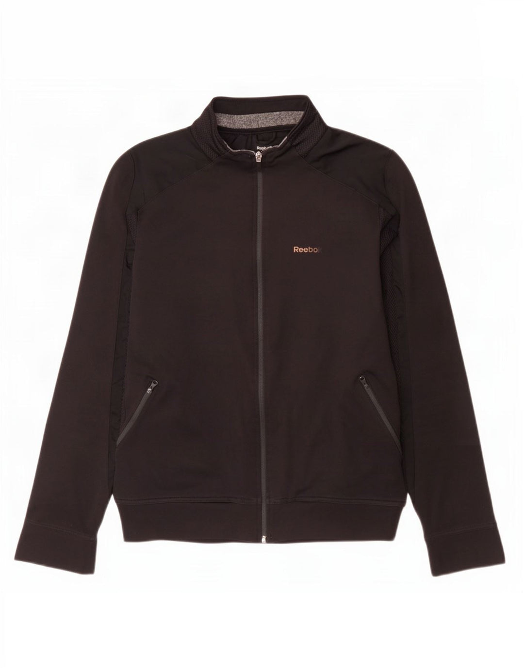 Ανδρική φόρμα με γραφικά Reebok Top Jacket Small Black Polyester