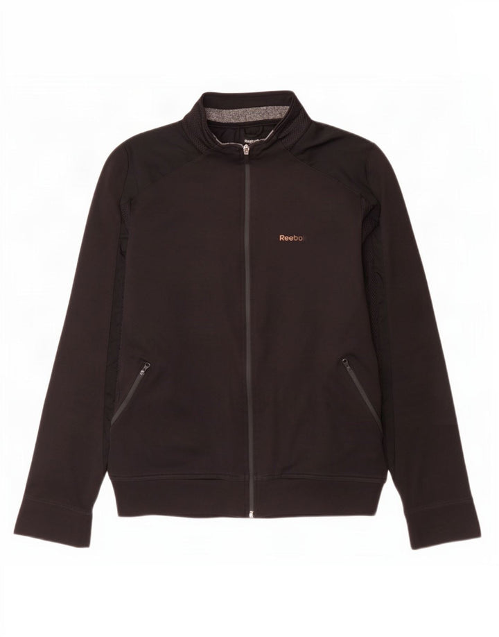 Ανδρική φόρμα με γραφικά Reebok Top Jacket Small Black Polyester