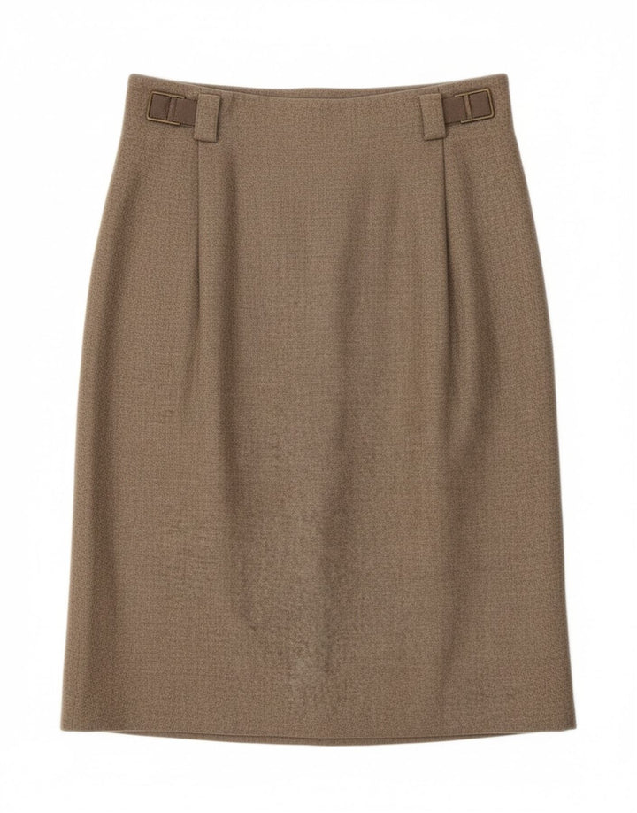 ANTONIO FUSCO Womens Pencil Skirt W30 Medium  Grey Vintage Antonio Fusco and Second-Hand Antonio Fusco from Messina Hembry 